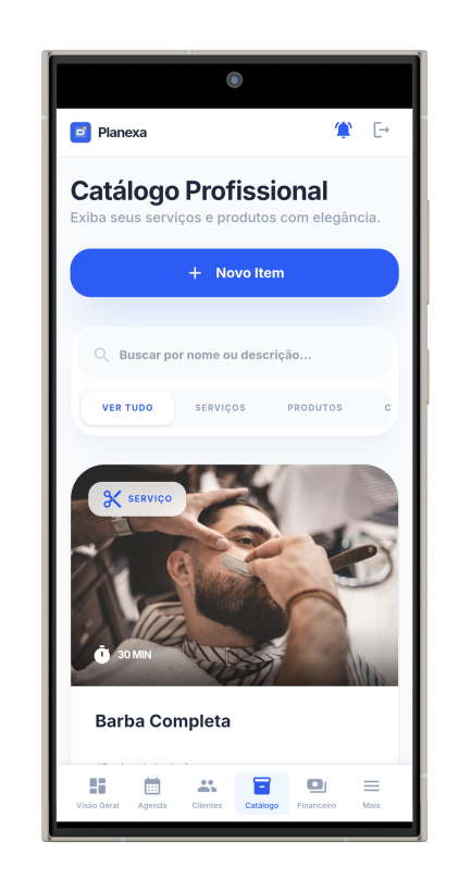 Notificações do Planexa